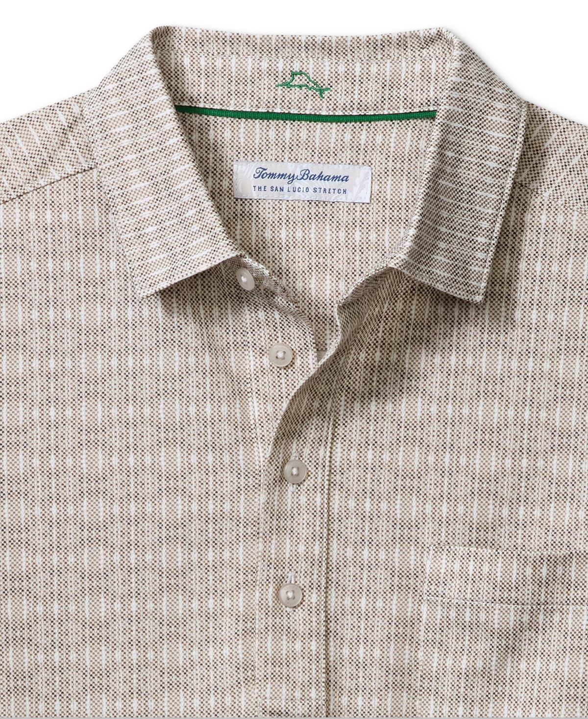Tommy Bahama Men's San Lucio Shibori Splash Polo Shirt In Neutral