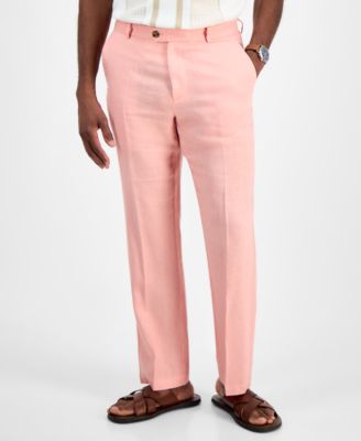 Men's Linen Solid Pants, Created for Macy's