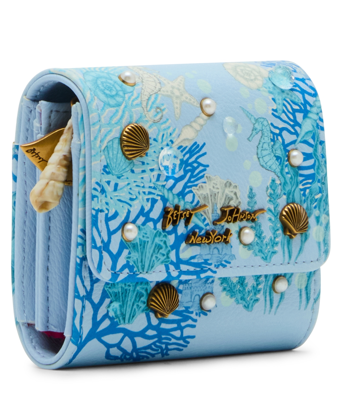 BETSEY JOHNSON MAKE WAVES BIFOLD WALLET 