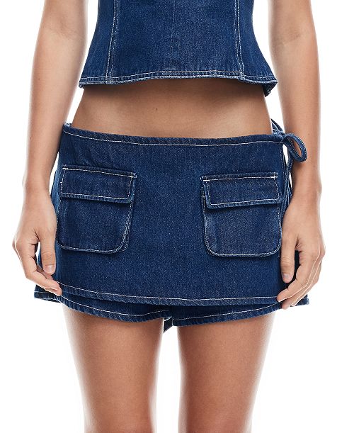 alfani Lioness Women's Countryside Skort Women's Fashion Shoes & Accessories
