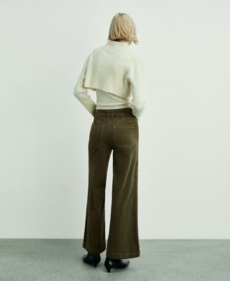 Women's Catherin Culotte Corduroy Pants