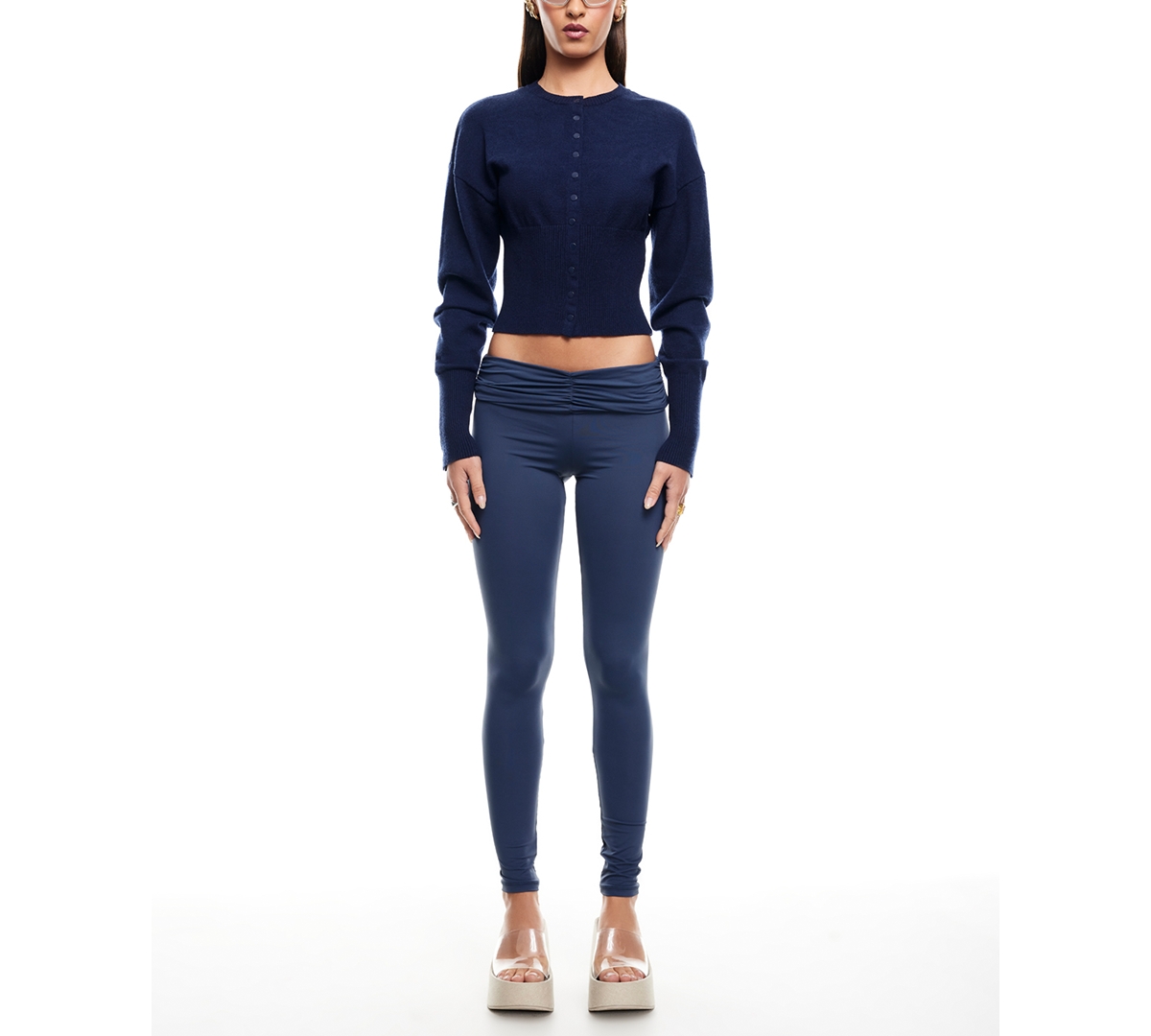Women's Heads in The Clouds Cardigan - Navy