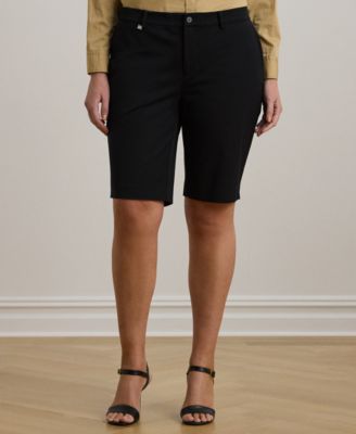 Lauren Ralph Lauren - Plus-Size Stretch Cotton Shorts