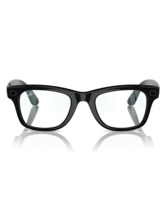 Unisex AI Meta Gen1 Wayfarer Blue Light Glasses, RW4006