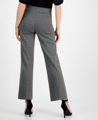 Women's Mid-Rise Pull-On Wide-Leg Pants