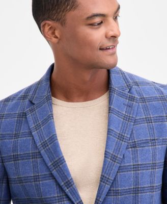 Men's Modern-Fit Tweed Patterned Sport Coat