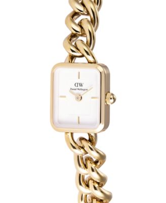 Women's Analog Gold-Tone Stainless Steel Watch, 16mm