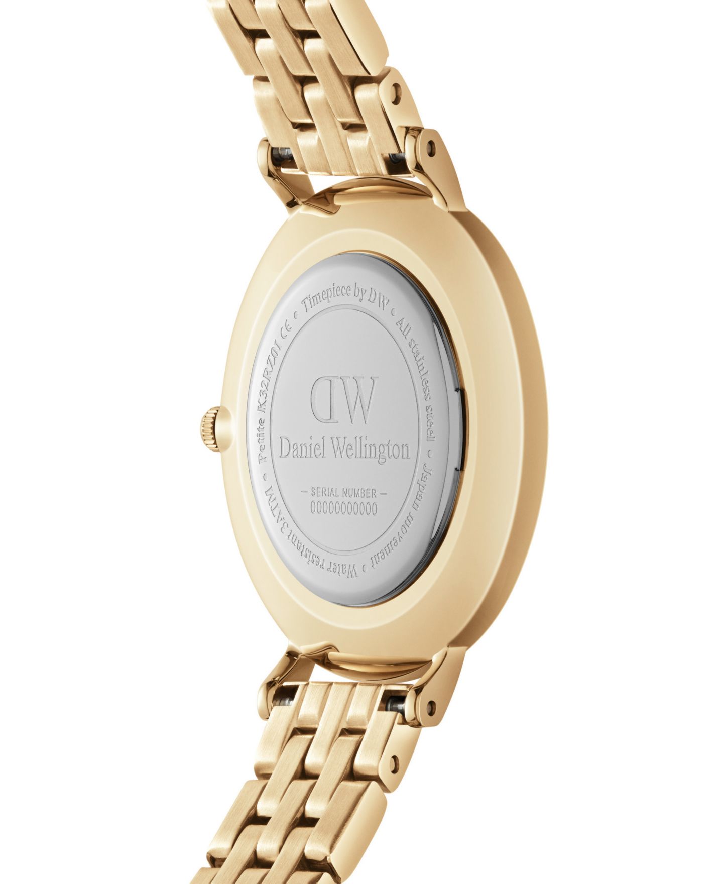 Часы Daniel Wellington Unisex Analog Gold-Tone Stainless Steel Watch, 28mm — фото 3
