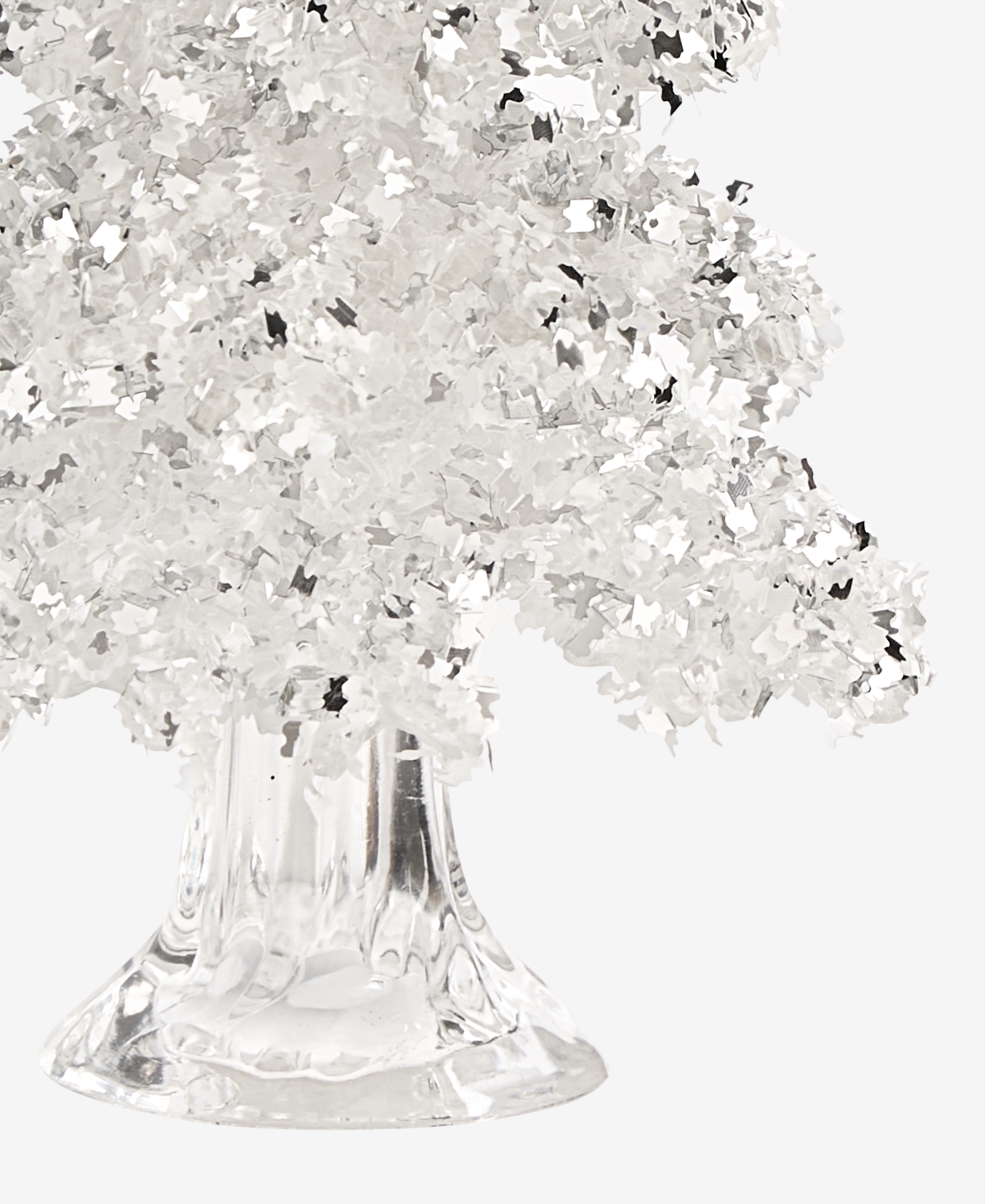 Holiday Lane Christmas Glitters Clear Tree Ornament, Macy's Exclusive In Multi