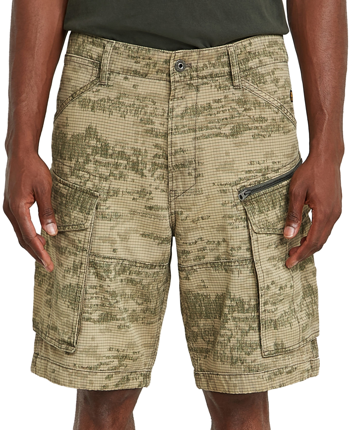 Men's Relaxed-Fit Rovic Cargo Shorts - Light Toggee Shadow Camo