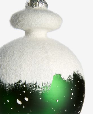 Enchanted Emerald Glass Drop Ornament, Macy's Exclusive