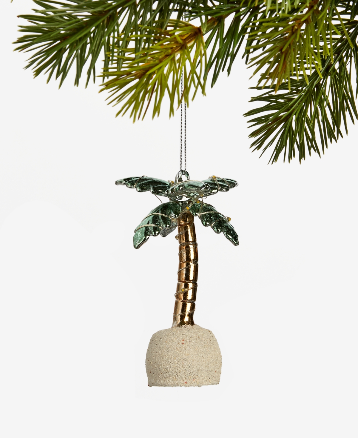 Holiday Lane Florida Light-up Palm Tree Ornament, Macy's Exclusive In Multi