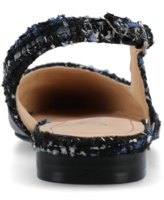 Women's Daphnne Pointed Toe Slingback Flats