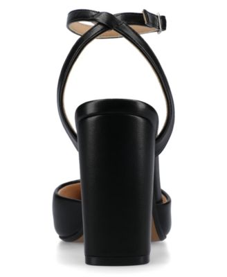 Women's Tyyra Ankle Strap Block Heel Pumps