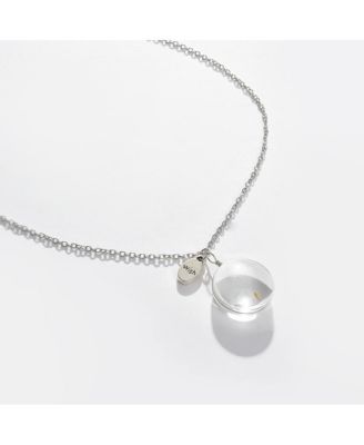 Women's Silver Plated Designer Pendant Chain