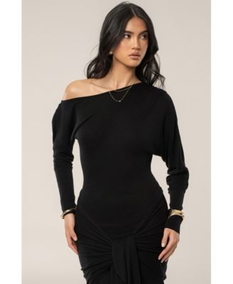 Women's Dawn Drape Maxi Dress