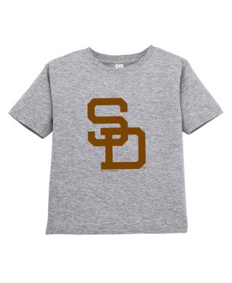 Toddler 2-Pack Brown/Gray San Diego Padres Cooperstown Collection T-Shirt Set