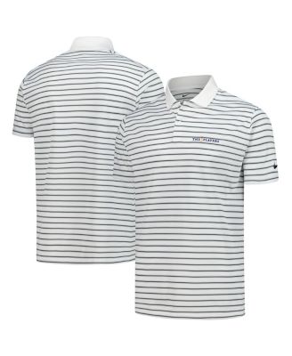 Nike - Men's White 2025 THE PLAYERS Victory Stripe Performance Polo Shirt