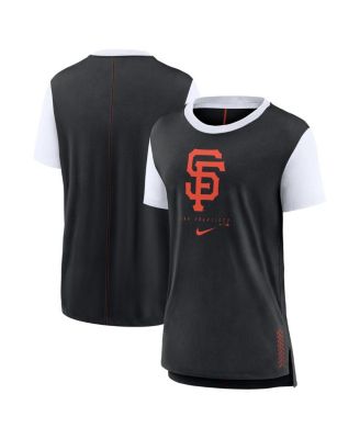 Nike - Women's Black San Francisco Giants Local Touch Fashion Top