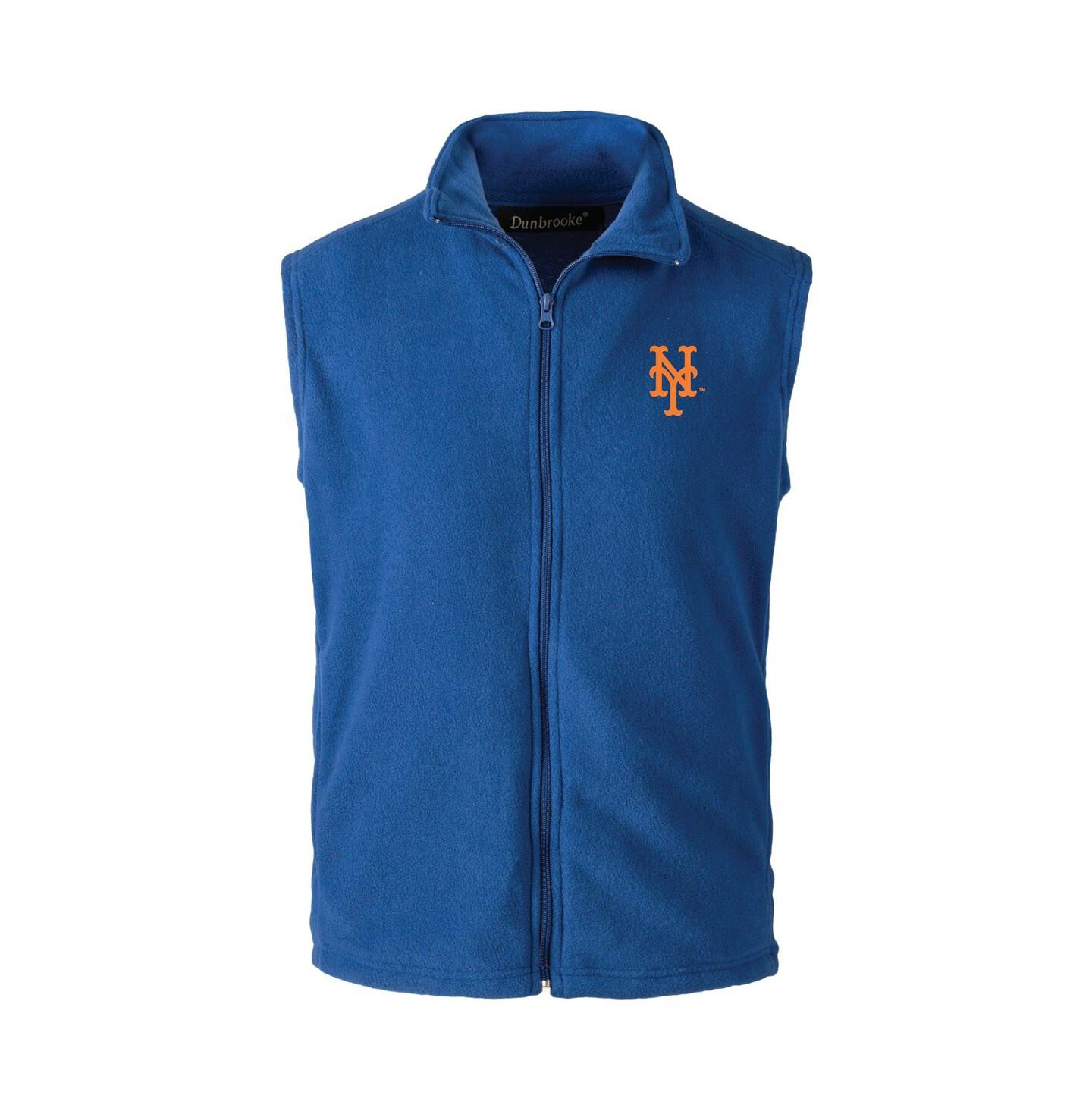 Мужской жилет Dunbrooke Royal New York Mets Full-Zip Vest — фото 1