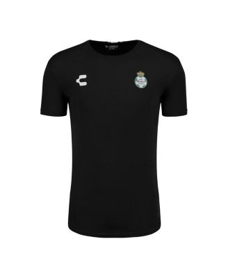Men's Black Santos Laguna 2024/25 T-Shirt