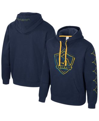 Stadium Essentials - Men's Navy LA Galaxy Elementized Pullover Hoodie