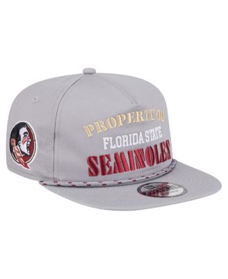 Men's Gray Florida State Seminoles Golfer Vintage Adjustable Hat