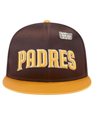 Men's Brown/Gold San Diego Padres Satin 59FIFTY Fitted Hat