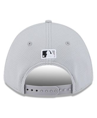Men's Gray Chicago White Sox 2025 MLB Clubhouse 9FORTY M-Crown Adjustable Hat