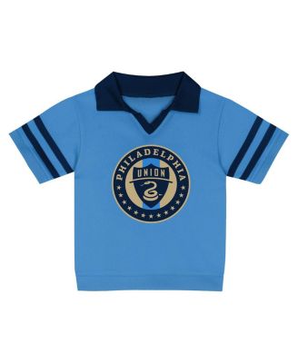 Toddler Blue Philadelphia Union Charming Dude Top and Shorts Set