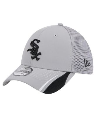 New Era - Men's Gray Chicago White Sox Linear 39THIRTY Flex-Fit Hat