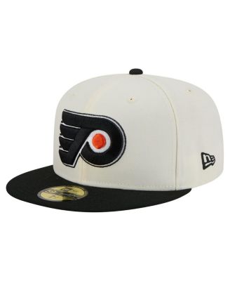 New Era - Men's White Philadelphia Flyers Chrome Two-Toned 59FIFTY Fitted Hat