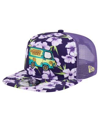 New Era - Men's Purple Scooby-Doo Floral Golfer Snapback Hat