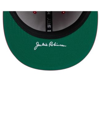 Men's Red Los Angeles Angels 2025 Jackie Robinson Day Retro Crown 59FIFTY Unstructured Fitted Hat