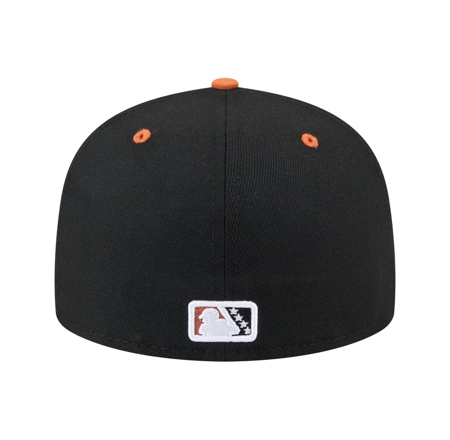 Men's Black/Orange San Jose Giants Copa de la Diversion 59FIFTY Fitted Hat