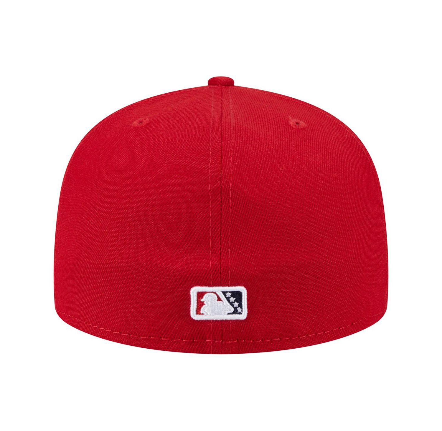 Men's Red Tacoma Rainiers Authentic Collection 59FIFTY Fitted Hat