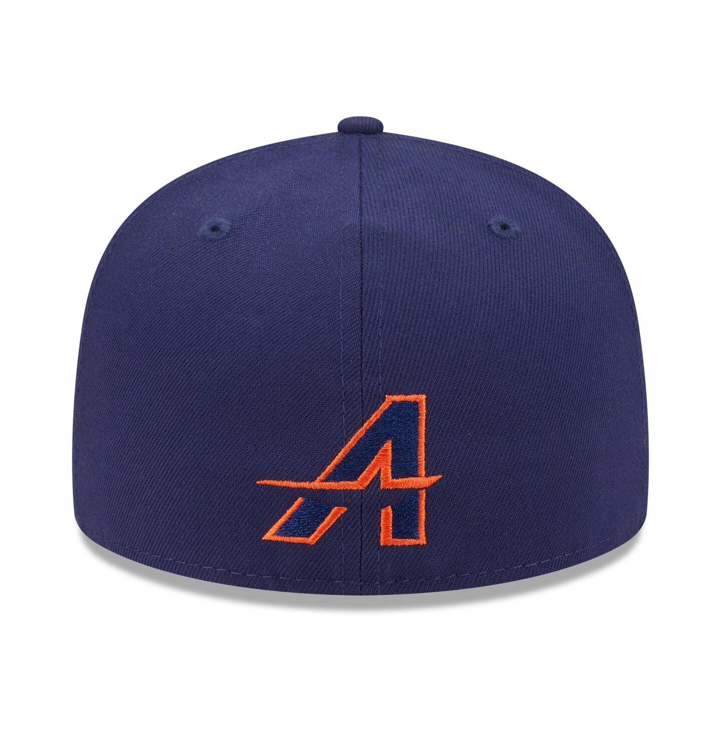 Мужские головные уборы New Era Navy Houston Astros 2025 City Connect Fan Pack 59FIFTY Fitted Hat — фото 4