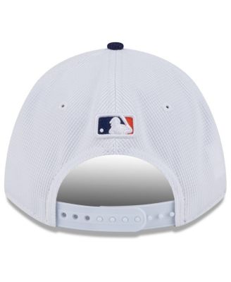 Men's White/Navy Houston Astros 2025 City Connect Batting Practice 9FORTY Adjustable Hat