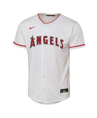 Big Boys and Girls Mike Trout White Los Angeles Angels Home Replica Player Jersey