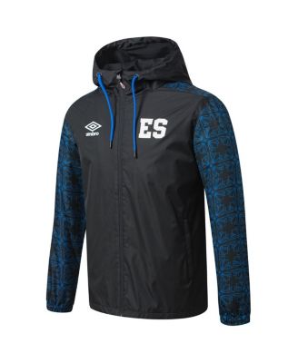 Men's Black El Salvador National Team Full-Zip Hooded Rain Jacket