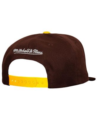Men's Orange/Brown San Diego Padres Cooperstown Collection Basic Flip Snapback Hat