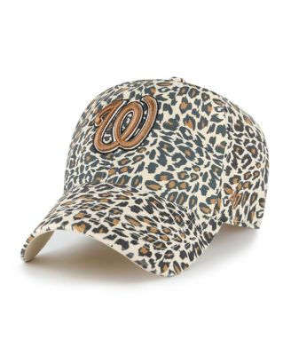 '47 Brand - Women's Cream Washington Nationals Lisa Clean Up Adjustable Hat