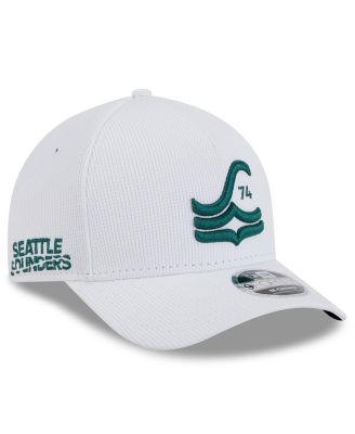 New Era - Men's White Seattle Sounders FC 2025 Jersey Hook 9FORTY M-Crown Adjustable Hat