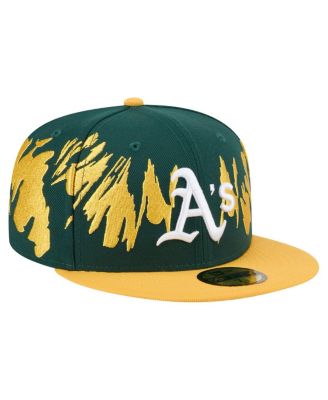 Men's Green/Gold Athletics Retro Pattern 59FIFTY Fitted Hat