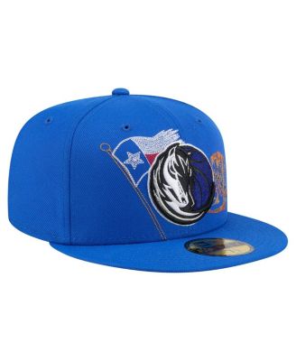 Men's Blue Dallas Mavericks State Stitch 59FIFTY Fitted Hat