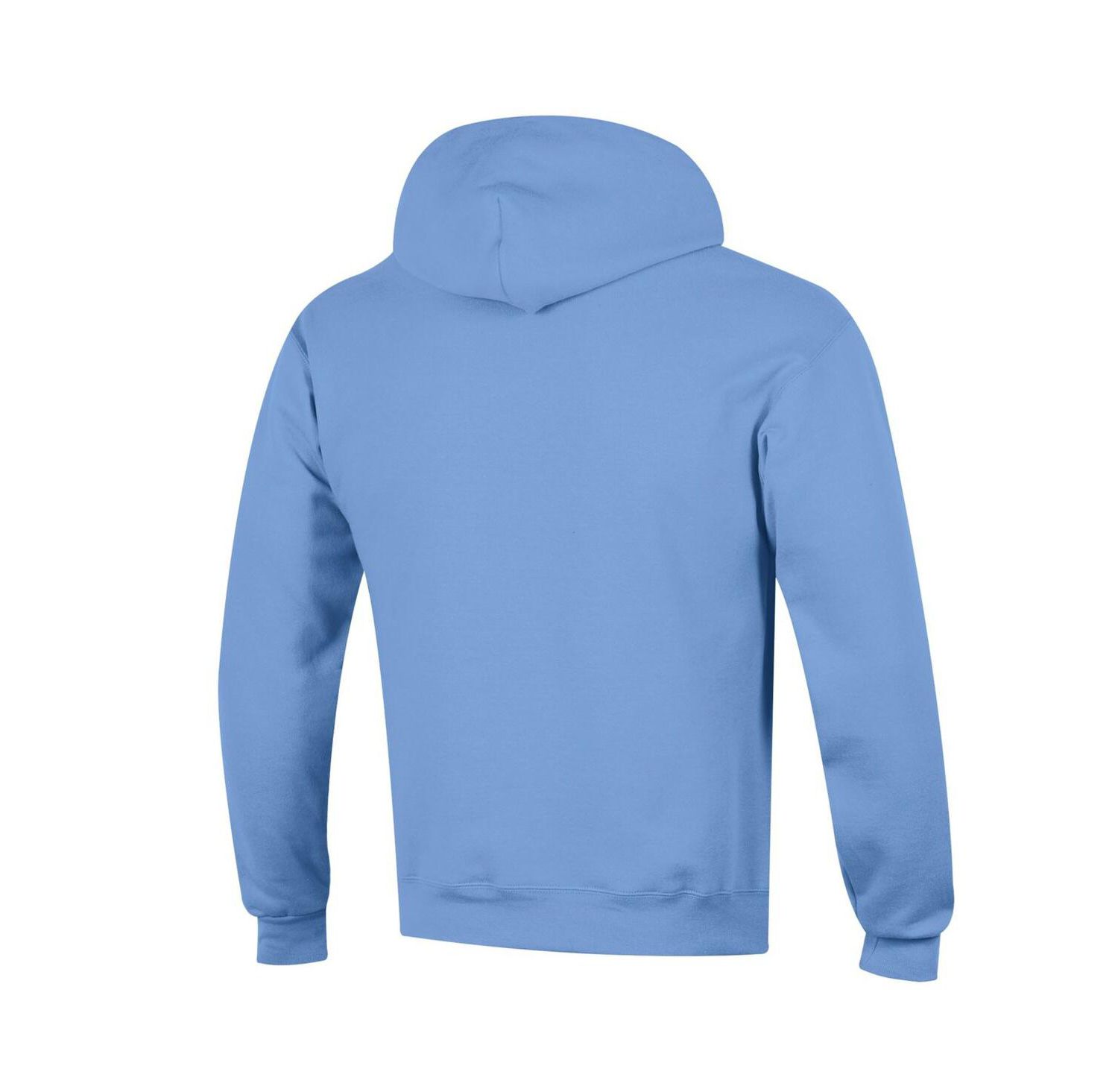 Men's Light Blue Ole Miss Rebels Arched Logo Fleece Pullover Hoodie