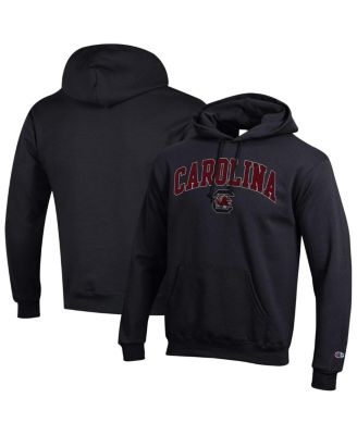 Champion - Men's Black South Carolina Gamecocks Arch Over Logo Pullover Hoodie