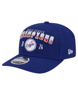New Era - Men's Royal Los Angeles Dodgers 2024 World Series Champions 9SEVENTY Adjustable Hat