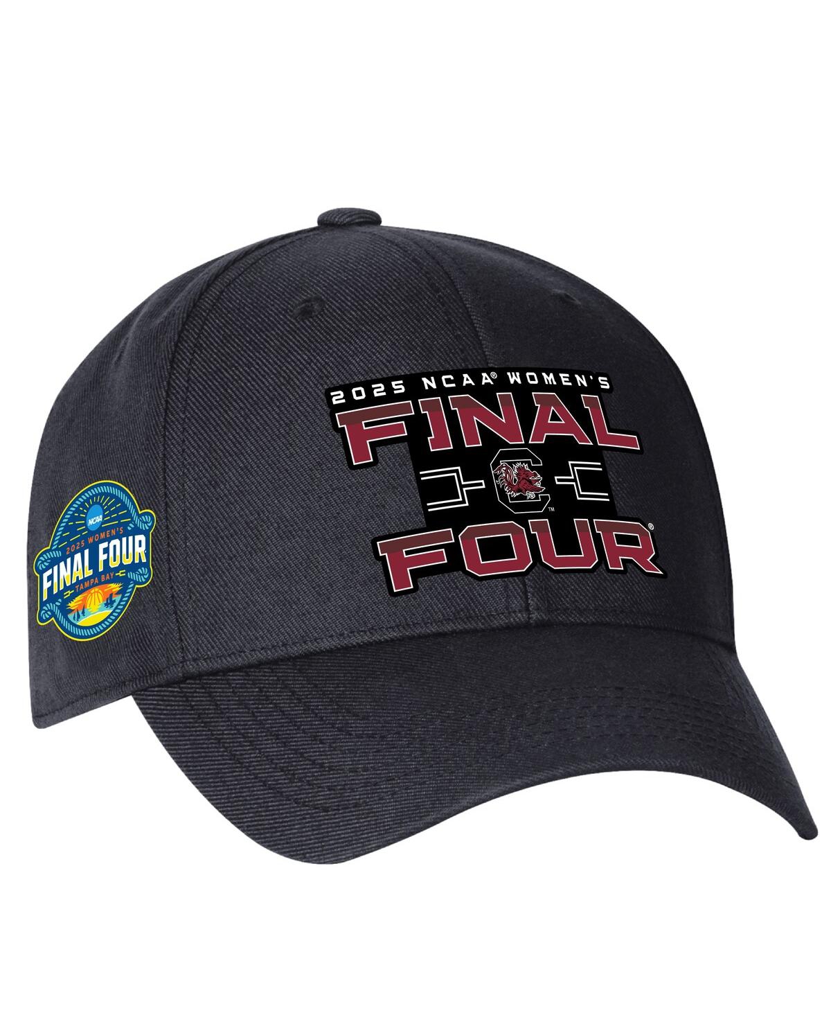 Men's Black South Carolina Gamecocks 2025 Ncaa Women's Basketball Tournament March Madness Final Four Adjustable Hat - Black