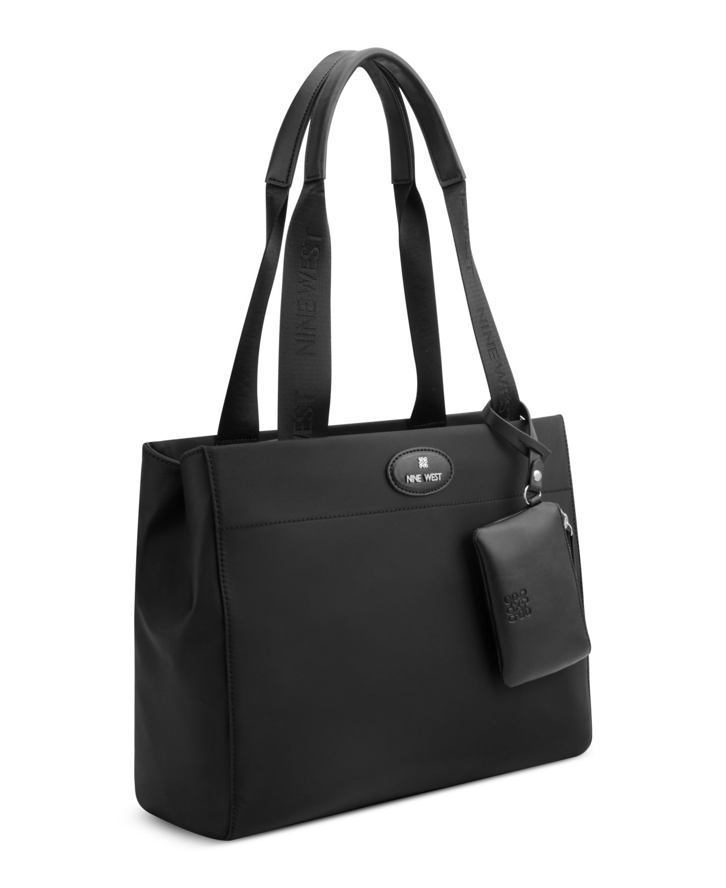 Женская сумка Nine West Pyper Large Laptop, цвет: Чёрный — фото 3